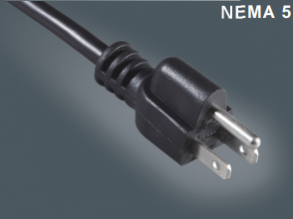 美国三芯电源线插头