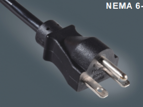 美式电源线插头