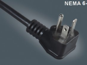 美式三芯电源插头线