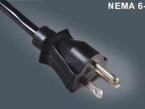 美国UL认证三芯电源线插头