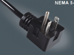 美国三芯插头电源线