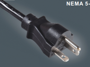 美国三芯UL插头电源线