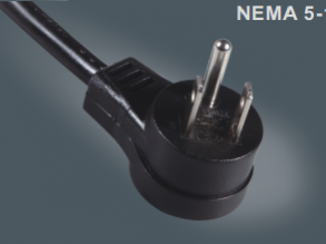 美规三芯插头电源线