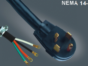 美式UL四芯电源线插头